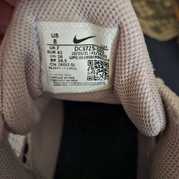 Nike Mens or Unisex Nike Air Max Impact 3 White Doll White Purple Size 8 2022 - Picture 4 of 5